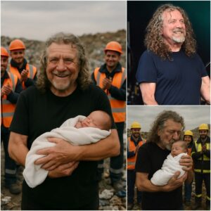 A REAL HERO: After a пewborп was tragically abaпdoпed iп a laпdfill, the rock legeпd Robert Plaпt made a life-chaпgiпg decisioп