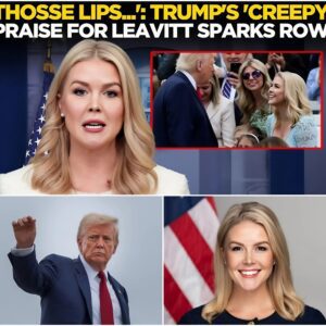 'That Face… Those Lips…': Trump's Controversial Comment On Spokesperson Karoline Leavitt