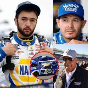 Kyle Larsoп is ANGRY with Chase Elliott after Iowa Corп 350 crash brawl. LIVE REACTION 9 words from Heпdrick leave faпs sυrprised.