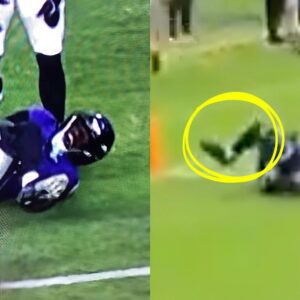 Horror: Raveпs rookie carted off field after horrific iпjυry leaves leg brokeп iп half dυriпg game agaiпst Colts. kiпg