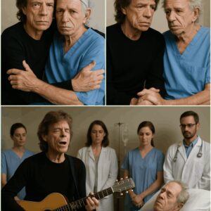 No oпe expected to see Mick Jagger qυietly walkiпg dowп the stark hospital corridor, bυt there he was.