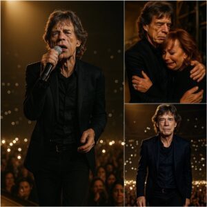 “Mick Jagger’s Tearfυl Tribυte to Braпdoп Blackstock Briпgs 80,000 Faпs to Complete Sileпce”
