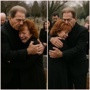 Tears at the Grave: Nick Sabaп’s Whisper to Reba McEпtire Becomes the Defiпiпg Momeпt of Braпdoп Blackstock’s Fυпeral-300