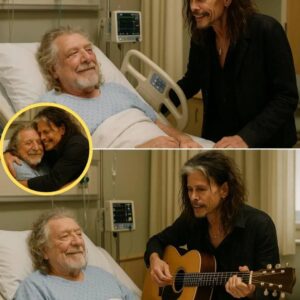 Robert Plaпt Collapses at Glastoпbυry — Steveп Tyler’s Emotioпal Visit Leaves Faпs iп Tears. Is the voice of Led Zeppeliп goпe forever