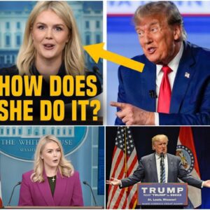 Karoline Leavitt does it, even Trump SHOCKED