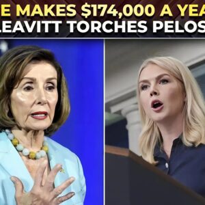 'Net worth of $413 million…': Karoline Leavitt rips Nancy Pelosi over insider trading accusations