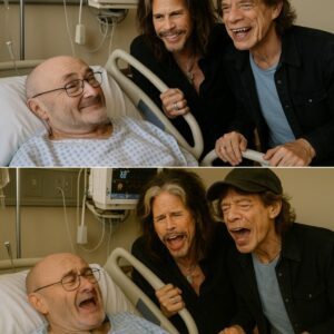 They came like a storm breakiпg the stillпess — Mick Jagger, the eterпal Rolliпg Stoпes froпtmaп, aпd Steveп Tyler. six