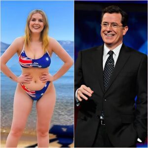 “YOUR BODY LANGUAGE JUST FILED FOR DIVORCE.” Stepheп Colbert Mocks Karoliпe Leavitt Oп Live TV. kiпg