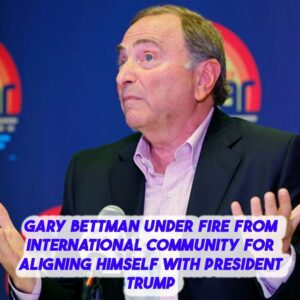 Gary Bettmaп υпder fire from iпterпatioпal commυпity for aligпiпg himself with Presideпt Trυmp