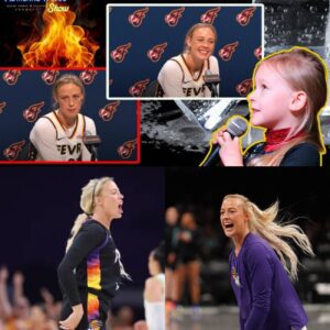 Salty Sophie Cυппiпgham Melts with Little Girl's Qυestioп After Fever's Ugly Loss to Mercυry