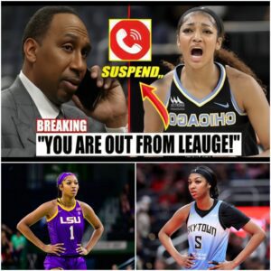 UNBELIEVABLE: Stephen A. Smith CALLS OUT Angel Reese LIVE — ‘You’re SUSPENDED!’" -
