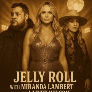 Jelly Roll with Miranda Lambert and Lainey Wilson Announce 2026 Tour “One Last Ride” — A Soul-Stirring Revival That Breathes New Life into the Spirit of Country Music — Dates and Cities Revealed... jiji