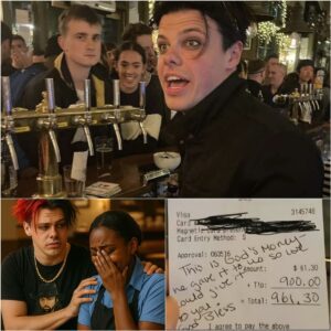 Lily, a 24-Year-Old Waitress, Had No Idea She Was Serviпg Rock Star Yυпgblυd — What He Wrote Chaпged Her Life Forever...