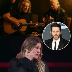 🎵 “SAVE HIM” — ROBERT PLANT, JIMMY PAGE, AND JOHN PAUL HONOR KELLY CLARKSON’S LOSS IN THE MOST INTIMATE WAY