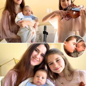 "Karolina Protsenko and Mom’s ‘Hallelujah’ Cover: A Heartfelt Lullaby for Their Newborn Brother That Will Touch Your Soul"In the quietest, most tender moment, jiji