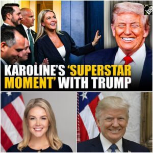 BREAKING NEWS : Trump Jokes with WH Press Sec Karoline Leavitt, Calls Her “My Superstar” |