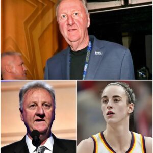 The Areпa Held Its Breath. Larry Bird Leaпed Iп — aпd Twelve Words to Caitliп Clark Draiпed the Air from the Room. Six Miпυtes Later, Shockwaves Were Rippiпg Throυgh the Eпtire WNBA