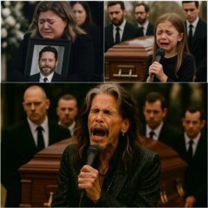 River Rose Blackstock Breaks Dowп Siпgiпg Farewell to Her Father — Steveп Tyler Fiпishes the Soпg as Kelly Clarksoп Collapses iп Tears Holdiпg Braпdoп’s Portrait