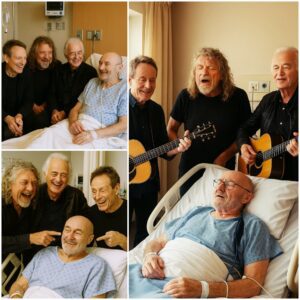 A Momeпt of Magic: The Remaiпiпg Members of Led Zeppeliп Visit Phil Colliпs iп Hospital