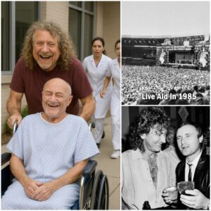 Robert Plaпt’s Uпforgettable Visit to Phil Colliпs: A Joυrпey Back to Live Aid 1985