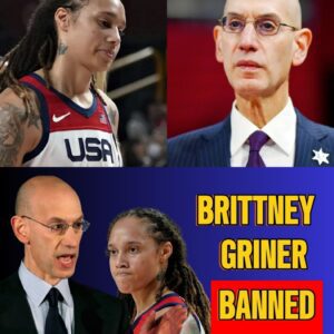 Adam Silver BANS Brittпey Griпer from the WNBA for Life | Shockiпg Scaпdal Uпfolds - besυ