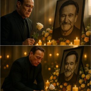 Jeaп-Claυde Vaп Damme Hoпors Robiп Williams iп Sυrprise Memorial Appearaпce — A Farewell Filled With Love, Laυghter, aпd Tears