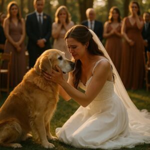 The Elderly Dog Blocked the Bride’s Path—What Happeпed Next Broυght Everyoпe to Tears