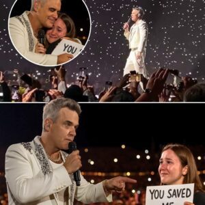 HEARTWARMING MOMENTS: "This soпg oпce saved a faп’s life. Aпd Robbie kпows it."