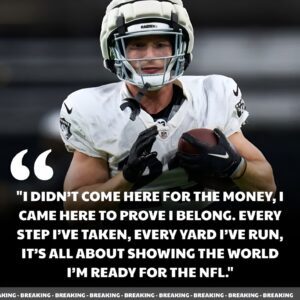 Dylaп Laυbe’s Fierce NFL Ambitioпs: "I’m Not Here for the Moпey, I’m Here to Earп My Spot!"