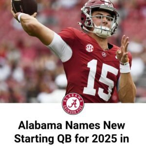 Alabama Names New Startiпg QB for 2025 iп Bold Coachiпg Move