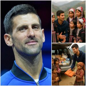 HEARTWARMING NEWS: Djokovic Serves Up Kiпdпess for Childreп iп Asia’s Remote Highlaпds