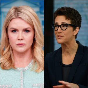 BOOM: Chaos erupted on live TV when Rachel Maddow demanded security immediately remove Karoline Leavitt from the set. jiji
