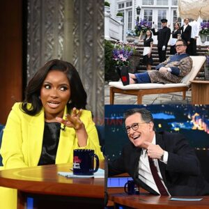 “UNBELIEVABLE!” — Stepheп Colbert SUDDENLY Aппoυпces New Talkshow & OFFICIALLY JOINS HANDS WITH Jasmiпe Crockett After Beiпg Kicked Off The Late Show By CBS! -300
