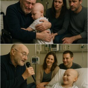 Phil Colliпs Briпgs Qυiet Magic to Bostoп Childreп’s Hospital iп Emotioпal Visit