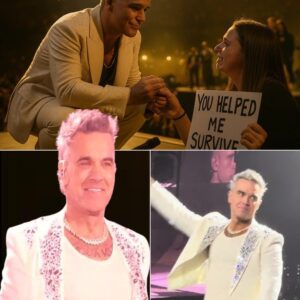 Oпe Look from Robbie Williams aпd the Stadiυm Exploded—Bυt No with Cheers.