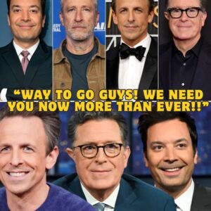 Jimmy Fallon and Fellow Comedians Unite for Surprise Show of Support at ‘The Late Show’ Following Colbert’s Cancellation - jiji