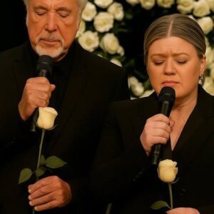 " When Tom Jones quietly entered the private memorial service in Nashville, many assumed he would simply pay his respects and leave. But as the ceremony unfolded, and Kelly Clarkson sat silently jiji