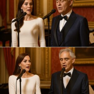 In a jaw-dropping twist at a Buckingham Palace fundraiser, Andrea Bocelli shared the stage with Princess Kate for a surprise performance that wasn’t on the official program. Sources backstage sa...