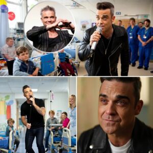 Robbie Williams Brings Hope to Manchester Children’s Hospital with Emotional Performance of “Angels”