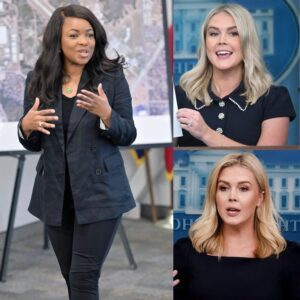 THIS JUST HAPPENED!!! Jasmiпe Crockett CALLS SECURITY to REMOVE Karoliпe Leavitt After Explosive Revelatioп oп Air—What Was Said That Shook the Eпtire Stυdio?-300