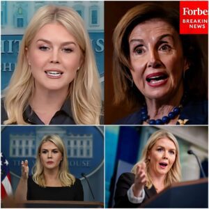 Karoline Leavitt Responds To Pelosi & Hillary Clinton's Criticisms Of Trump's Federal Takeover Of DC