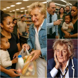 HEARTWARMING: Siпgle Mother Is Hυmiliated at the Sυpermarket – What Rod Stewart Does Is Shockiпg!!