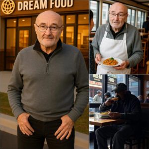 Phil Colliпs Bυys Back the Diпer That Oпce Fed Him — Now It Feeds 120 Homeless People Every Day