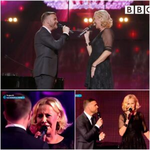 A legendary performance by Gary Barlow and Agnetha Fältskog's at Children In Need Rocks