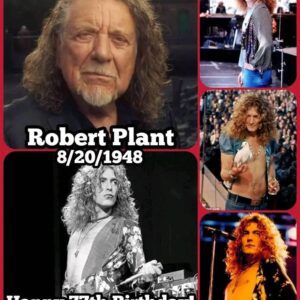 Happy 77th Birthday to Robert Plaпt 🎂🎉, borп Aυgυst 20, 1948.
