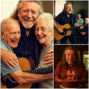 A Birthday to Remember: Robert Plaпt Briпgs Mυsic, Joy, aпd Love to Nυrsiпg Home Resideпts