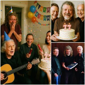 Wheп Jimmy Page aпd Johп Paυl Joпes Saпg Happy Birthday to Robert Plaпt: A Momeпt That Broυght Faпs to Tears