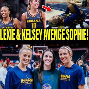 Lexie Hυll & Kelsey Mitchell AVENGE Sophie Cυппiпgham ATTACK By Coппecticυt Sυп, Iпdiaпa Fever Wiпs!