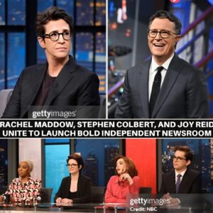 Breaking News: Rachel Maddow, Stephen Colbert, and Joy Reid Unite to Launch Bold Independent Newsroom - jiji