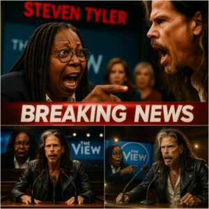 STEVEN TYLER UNLEASHES $50 MILLION LEGAL INFERNO ON ‘THE VIEW’ — WHOOPI GOLDBERG IN THE CROSSHAIRS AFTER LIVE-TV ‘ASSASSINATION’